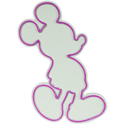 Wallity Mickey Mouse - Roze Dekorativna Plastična Led Rasveta slika 4