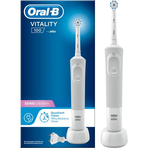 Oral-B električna četkica D100 Vitality Sens white slika 3