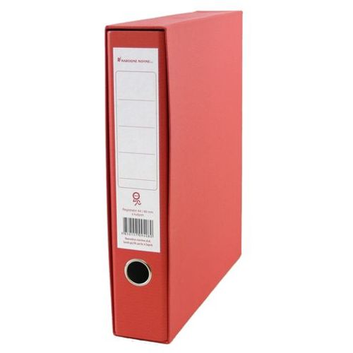 Registrator s kutijom A4, 6 cm, Nano, crveni slika 2