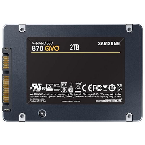 SAMSUNG 2TB 2.5 inča SATA III MZ-77Q2T0BW 870 QVO Series SSD slika 4