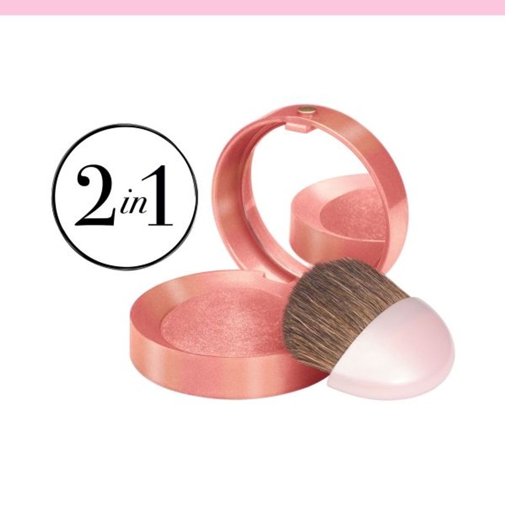 Bourjois Rumenilo Little Round Pot 16 Rose Coup De Foudre 2,5g slika 2
