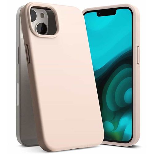 RINGKE SILICONE MASKA ZA IPHONE 14 PLUS PINK SAND slika 1