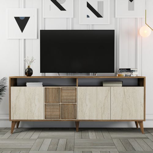 Milan - Walnut, Travertine Walnut
Travertine Console slika 5