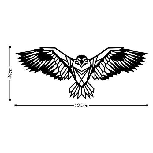 Wallity Metalna zidna dekoracija, Eagle3 slika 3