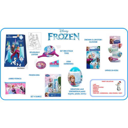 BOŽIĆNI PAKET IZNENAĐENJA FROZEN slika 2