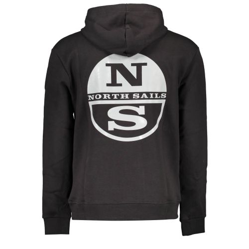 NORTH SAILS SWEATSHIRT WITHOUT ZIP MAN BLACK slika 2