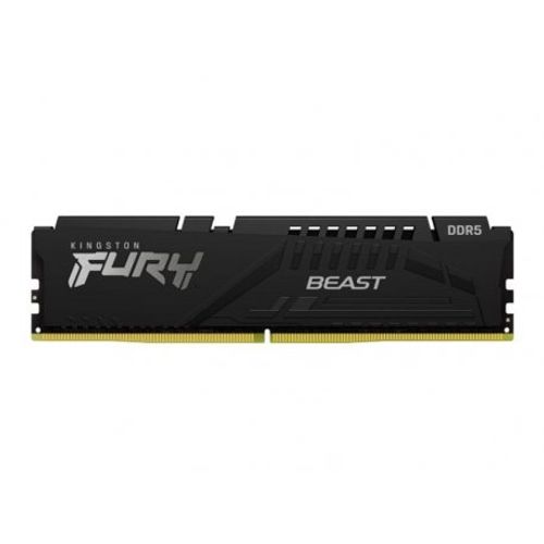 Kingston KF552C40BB-8 DDR5 8GB 5200MHz [FURY BEAST], Non-ECC UDIMM, CL40 1.25V, 288-Pin 1Rx16, w/Heatsink slika 1