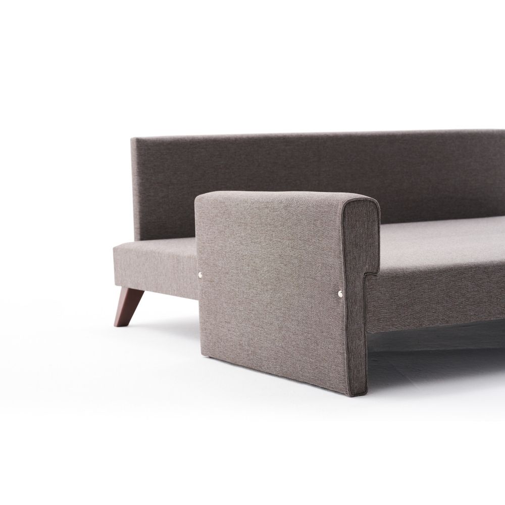 Bella Sofa Bed - Trosjed na razvlačenje, smeđa slika 7