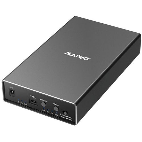 MAIWO Klon Kućište USB 3.2 Gen2 10Gbps HDD/SSD za 3,5"/2,5" HDD i NVMe SSD, K3527N slika 2