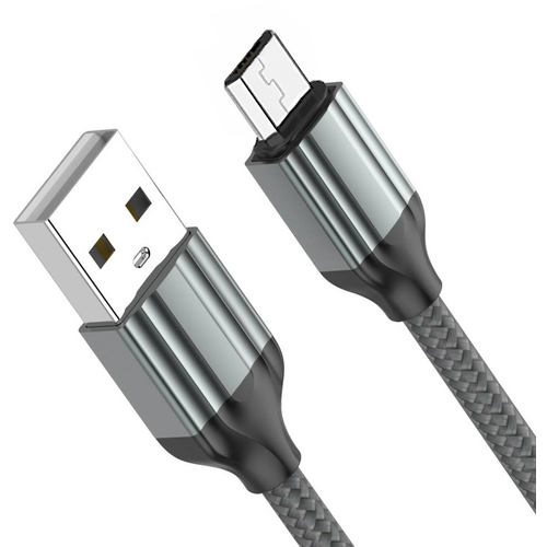 Data kabl LDNIO LS431 micro USB sivi 1m slika 1
