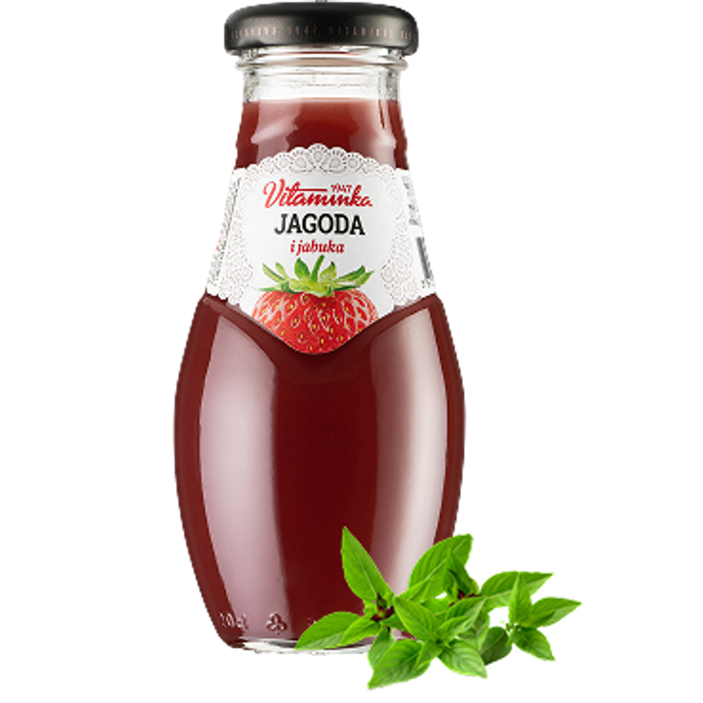 Vitaminka Sok od jagode 200 ml slika 1