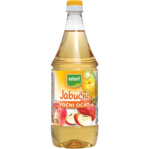 Naturel jabučni voćni ocat 1l (5%) slika 1