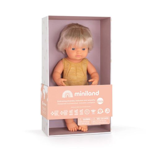 Miniland lutka Hearing implant 38cm Colourful slika 6