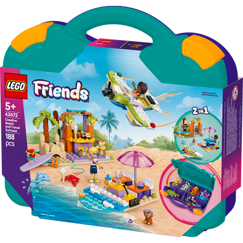 LEGO® FRIENDS 42672 Kreativni kovčeg za plažu i putovanja slika 4