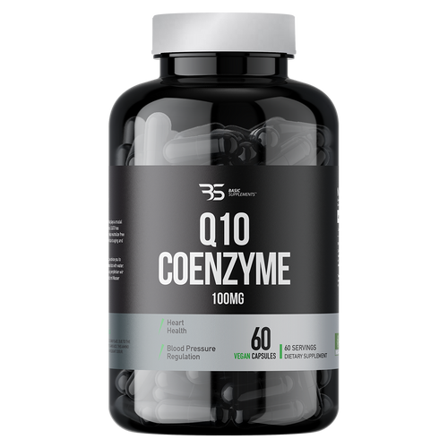 Basic Supplements Koenzim Q10 100Mg (Coenzyme) - 60 Vegan Kapsula slika 1