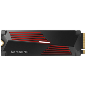 Samsung MZ-V9P4T0CW M.2 NVMe 4TB SSD, 990 PRO, PCIe Gen4.0 x4, Read up to 7450 MB/s, Write up to 6900 MB/s, 2280, w/Heatsink
