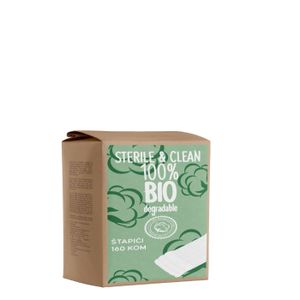 STERILE & CLEAN 100% BIO DEGRADABLE  Maramice i blazinice za čišćenje lica