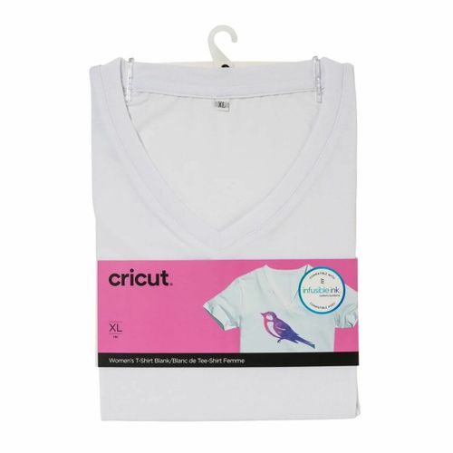 Prilagodljiva majica za ploter za rezanje Cricut Women's Bijela slika 1