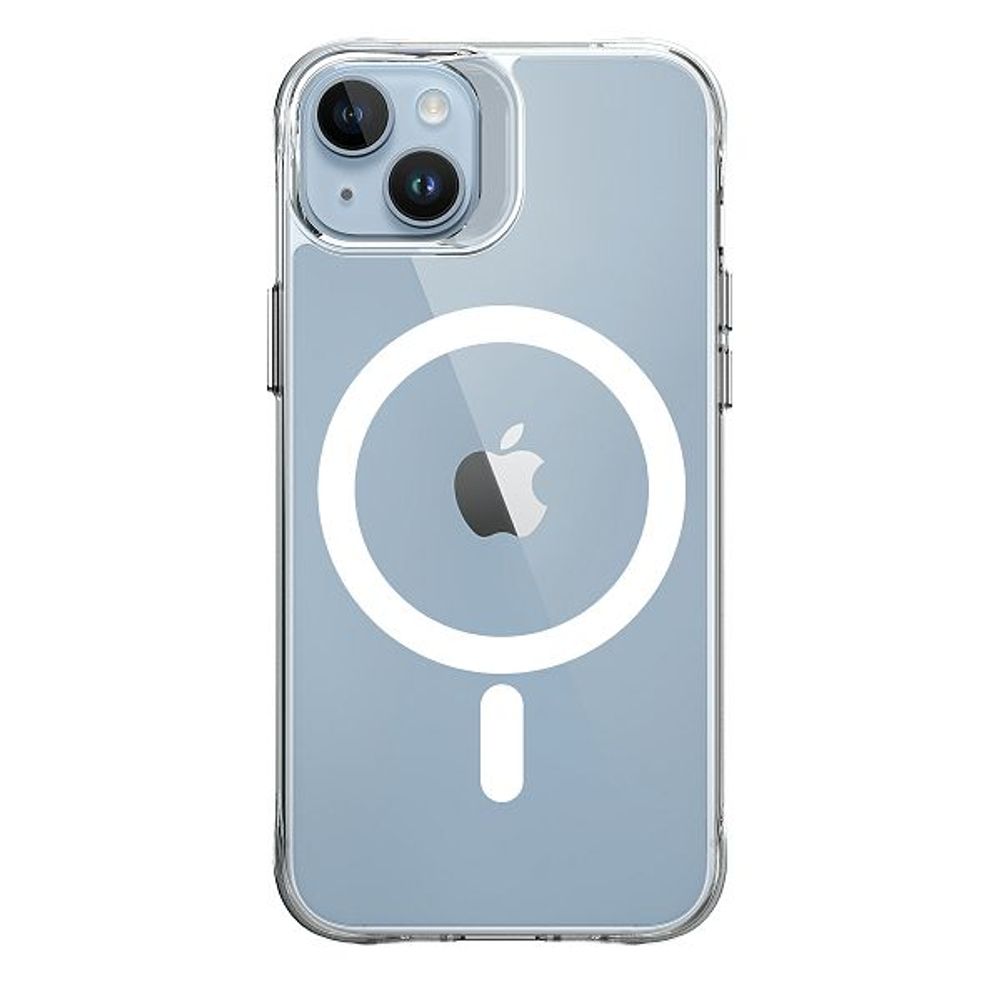 MM TPU IPHONE 15 PRO MAX DROP-PROOF PURE MAGSAFE Clear slika 4