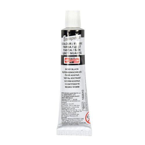 Tempera 16ml crna K-I-N slika 1