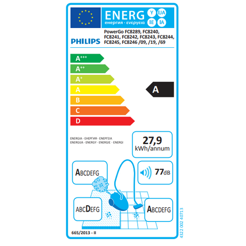 Philips usisavač PowerGo FC8240/09 slika 2