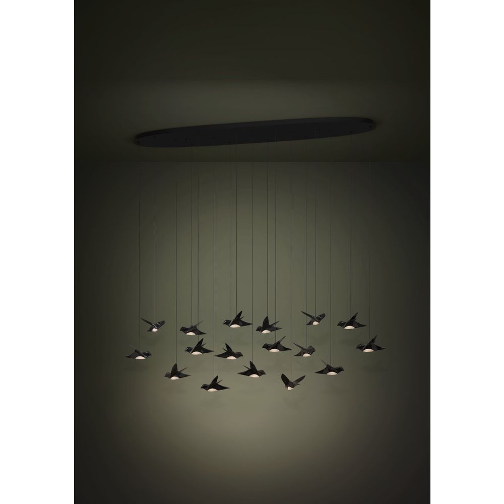 PARATEBUENO LED Luster - Crni slika 2