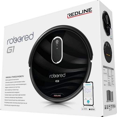 REDLINE Robot, usisavač, baterija 2200 mAh, WiFi - G1 Robored slika 4