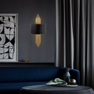 Opviq 616 - A Black
Gold Wall Lamp