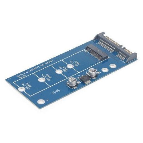 EE18-M2S3PCB-01 M.2 (NGFF) to Mini SATA 1.8 SSD adapter card slika 2