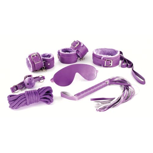 CRUSHIOUS DUNGEONS &amp; MAIDENS BDSM KIT PURPLE slika 1