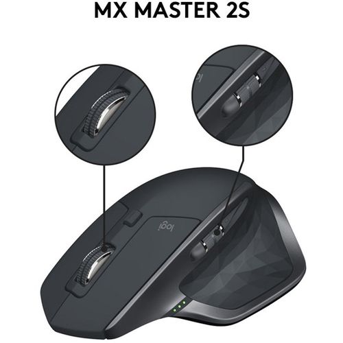 Logitech MX Master 2S Wireless Mouse Graphite slika 4