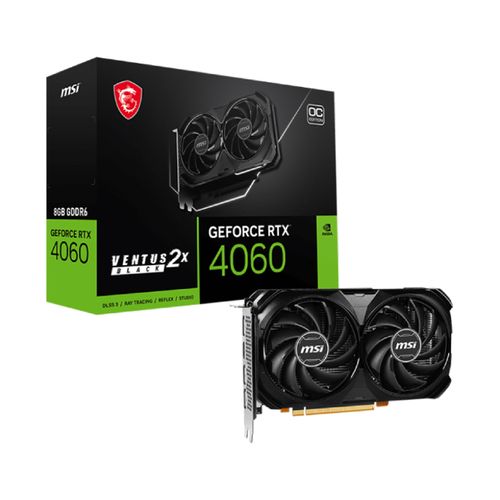 MSI nVidia GeForce RTX 4060 8GB 128bit RTX 4060 VENTUS 2X BLACK 8G OC grafička karta slika 5