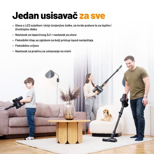 LAUBEN štapni usisavač 3in1 Pet Deluxe 400BC slika 24