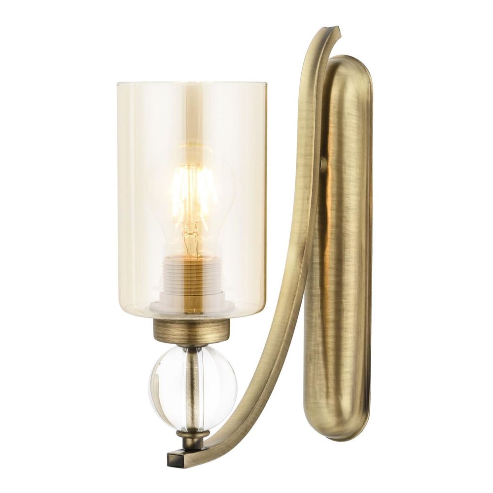AP-1597-1E Antikna Zidna Lampa slika 1