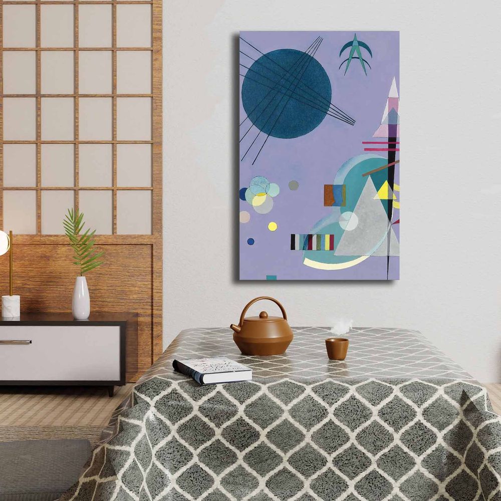 Dekorativna Platnena Slika 'Kandinsky Inspiracija' u Više Boja, 45x70 cm slika 1