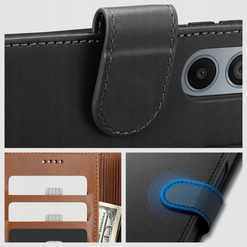 TECH-PROTECT WALLET PREKLOPNA FUTROLA ZA SAMSUNG GALAXY S24 crna slika 2