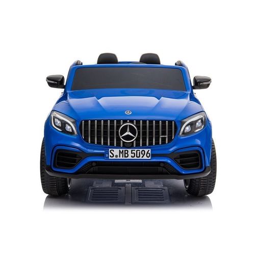 Licencirani auto na akumulator Mercedes GLC 63S QLS 4x4 - dvosjed - plavi/lakirani slika 2