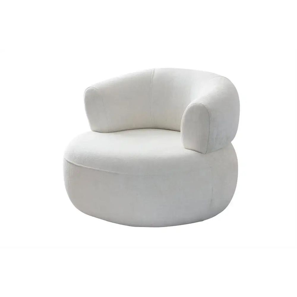 Wing Chair Roma - Bijela slika 6