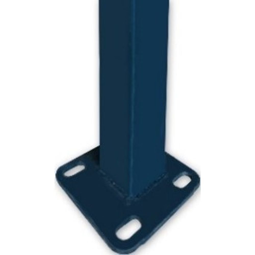 Stub h - 205 cm (50x50x1,5 mm) sa čepom, plastificirani - antracit slika 1