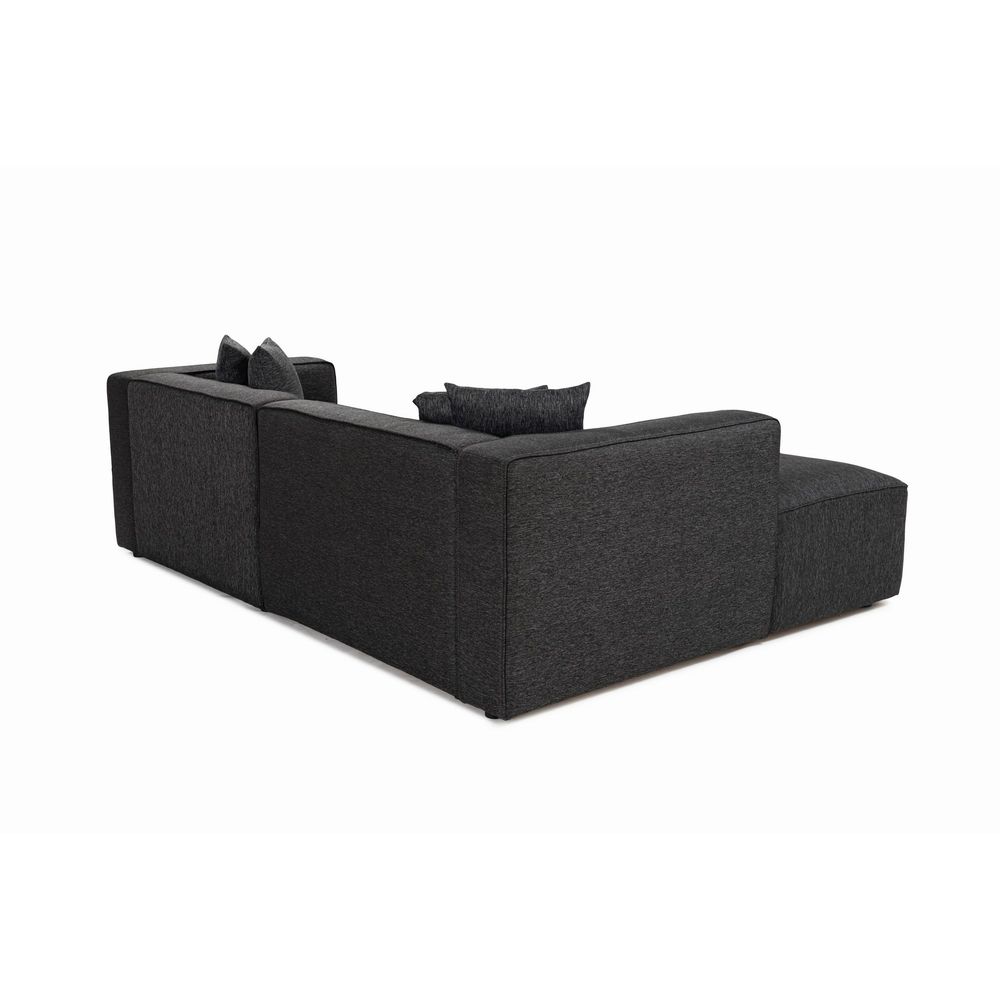 Mora XL Kutna Sofa Desna (L1-CHLRight) - Antracit slika 7