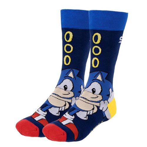 Sonic the Hedgehog Paket 3 Čarape za Odrasle slika 4