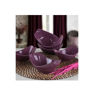 Hermia Concept Set zdjelica (6 komada), Purple Sera Snack - Sauce Bowl 16 Cm 6 Pieces