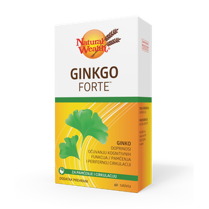 Natural Wealth Ginkgo Forte A 60 Tablete