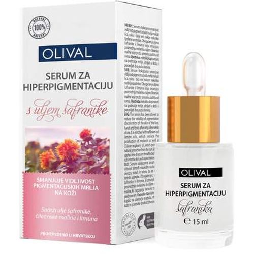 Olival serum za hiperpigmentaciju s uljem šafranike slika 1