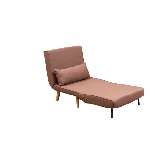 Atelier Del Sofa Fotelja na razvlačenje, Smeđa, Folde Single - Brown slika 7