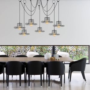 Tel - 6766 Black Chandelier