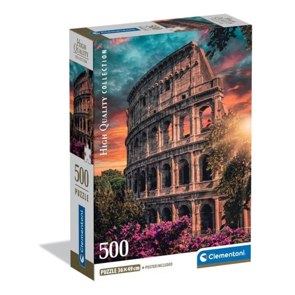 Clementoni CL35588 Puzzle 500 FLAVIAN AMFITEATAR, 500kom slika 1