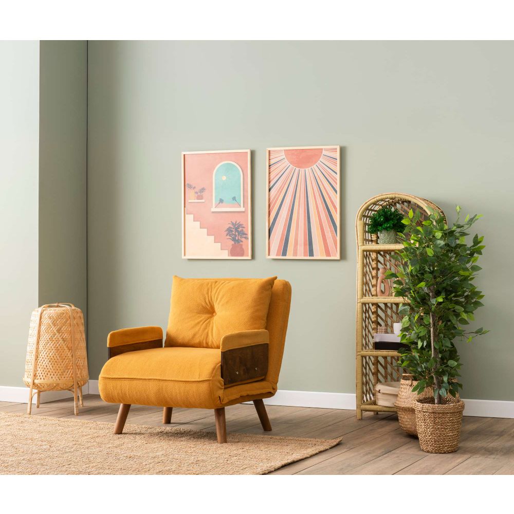 Sofa na jednom sjedalu Cosmo Single - Bohemian Mustard slika 1