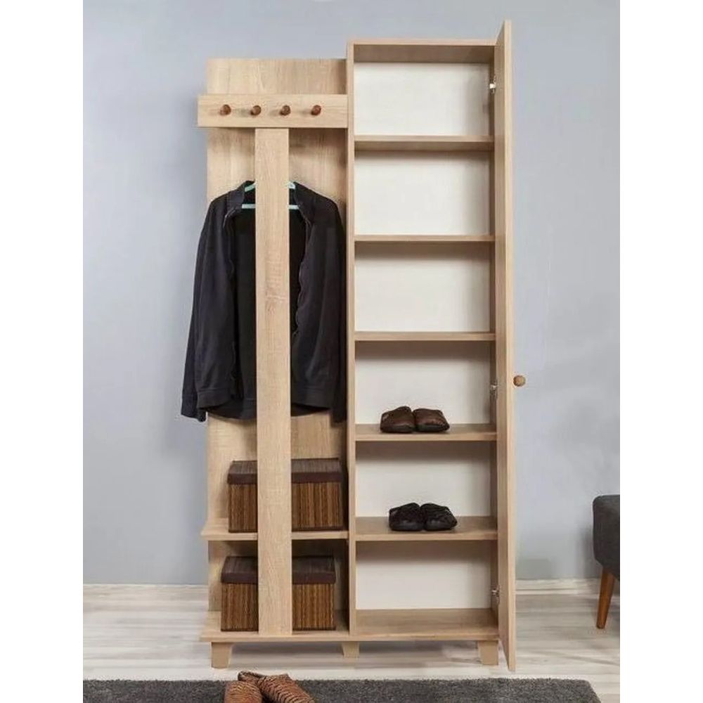 Hall stand Garmanto 90 - 521, boja / nijanse sonoma hrasta slika 4
