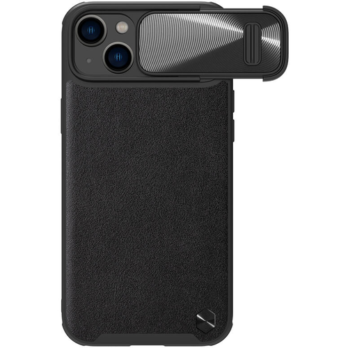 Maska Nillkin CamShield Leather S za iPhone 14 6.1 crna slika 1